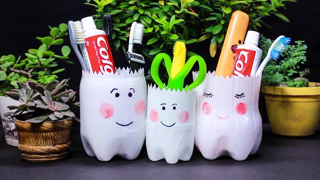 کاردستی با بطری نوشابه برای کودکان 4