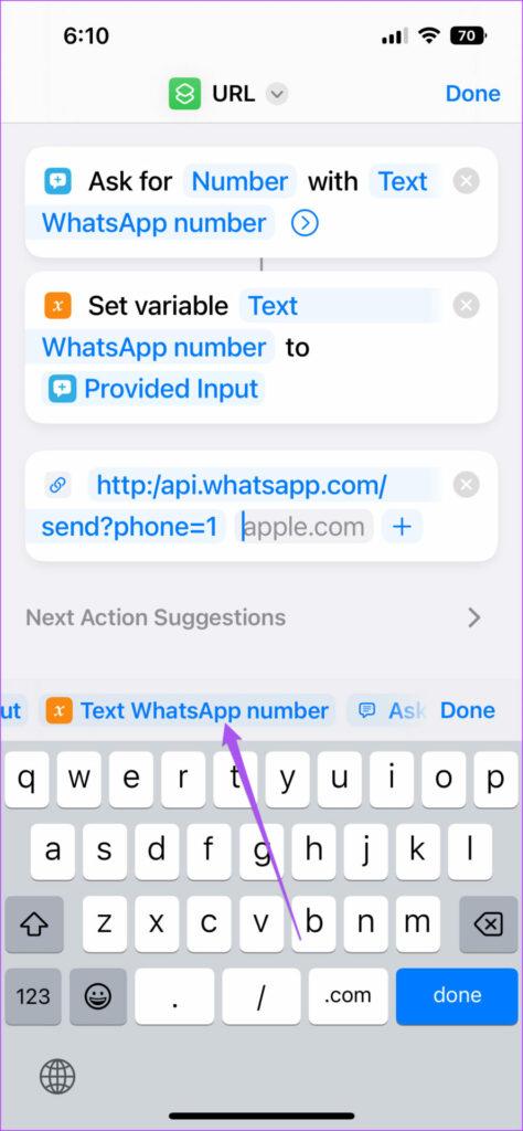 ارسال پیام در واتساپ بدون افزودن شماره در آیفون12