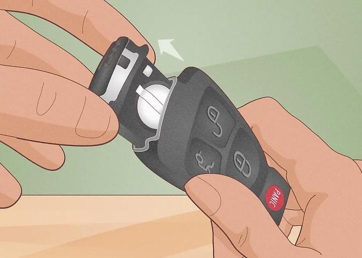 آموزش تعویض باتری ریموت مرسدس 15