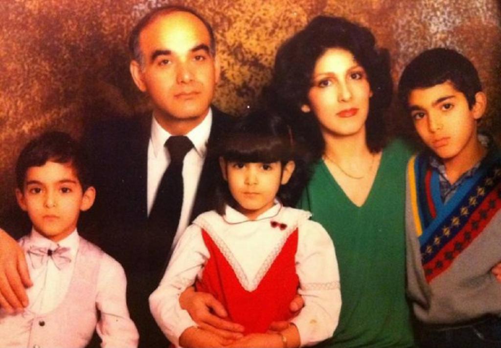 عکس خانوادگی سینا ولی الله 3