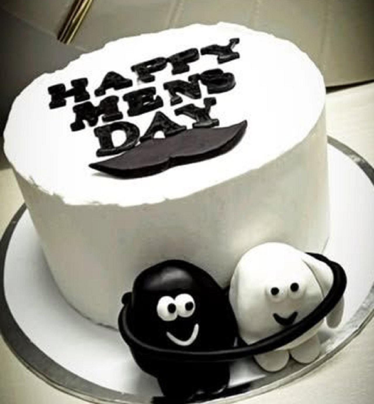 مدل کیک روز مرد کلاسیک و ساده 6