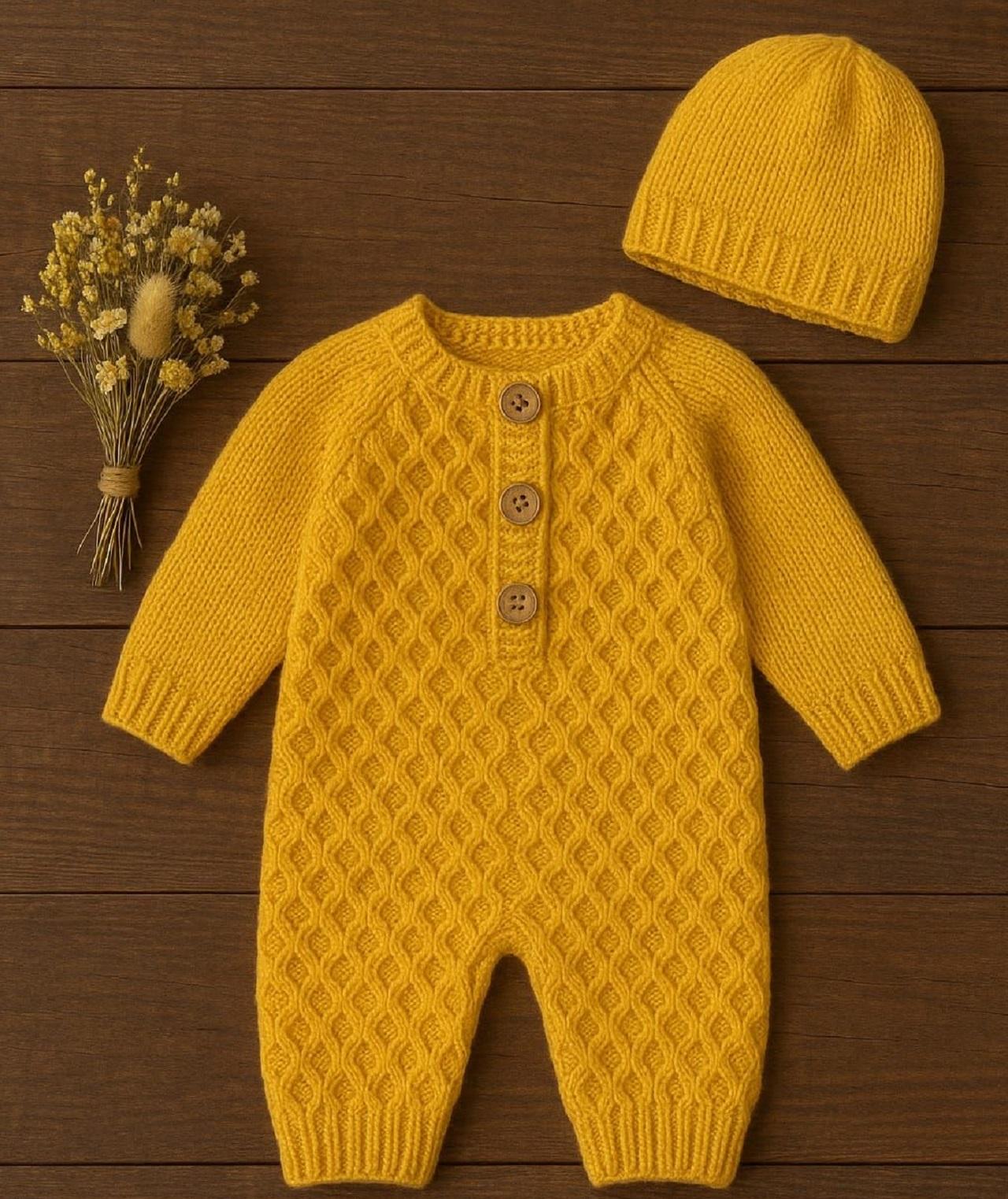 مدل&zwnj; بافت سرهمی نوزادی طرح برجسته 3