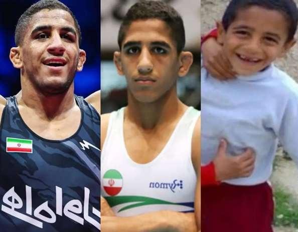 عکس کودکی و نوجوانی رحمان عموزاد