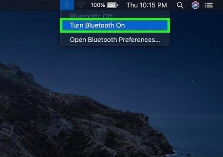 نحوه استفاده از بلوتوث در مک