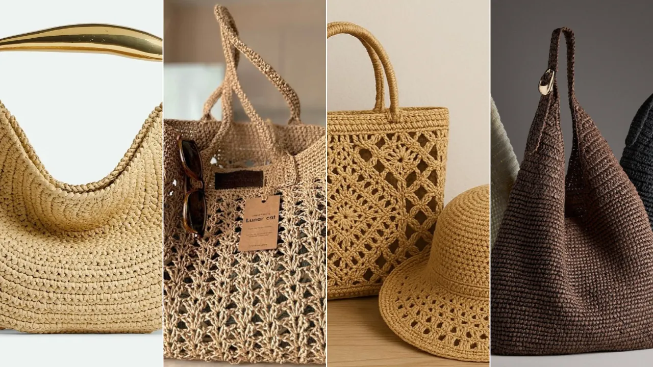 18 مدل کیف رافیا؛ تلفیق اصالت طبیعی و استایل مدرن