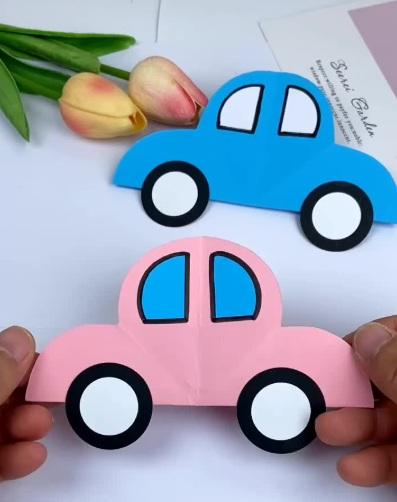 کاردستی با کاغذ رنگی برای مدرسه پسرانه 3