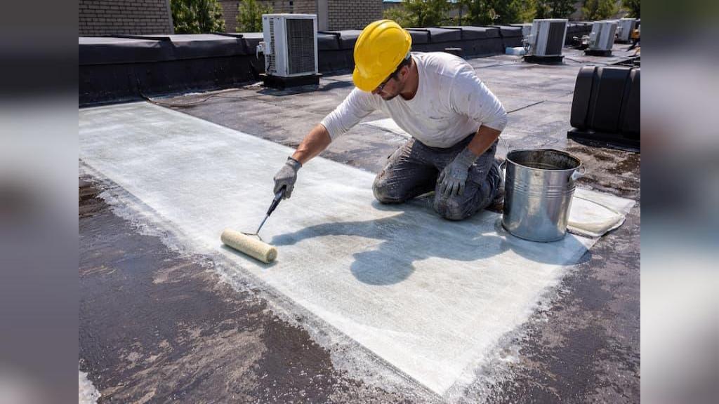 چگونه می توان با هزینه کم پشت بام را آب بندی کرد؟