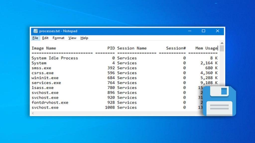 آموزش روش ذخیره کردن برنامه و فرآیندهای در حال اجرا در ویندوز