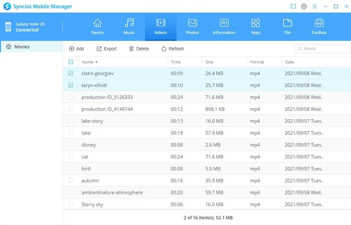 نحوه استفاده از Syncios Mobile Manager 8