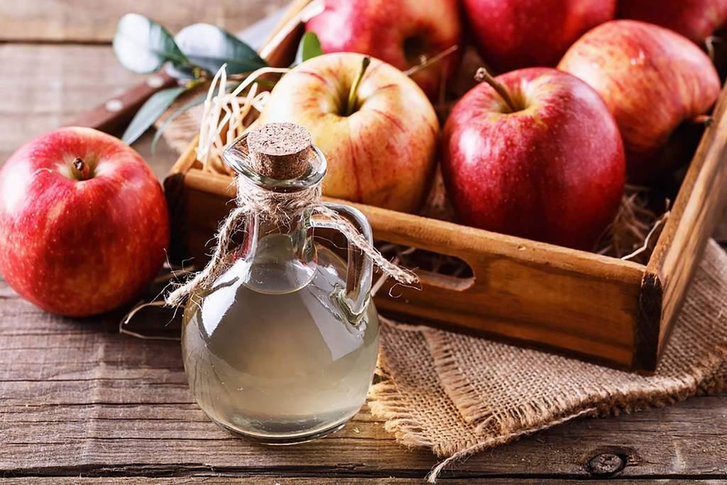 درمان سریع جوش با سرکه سیب