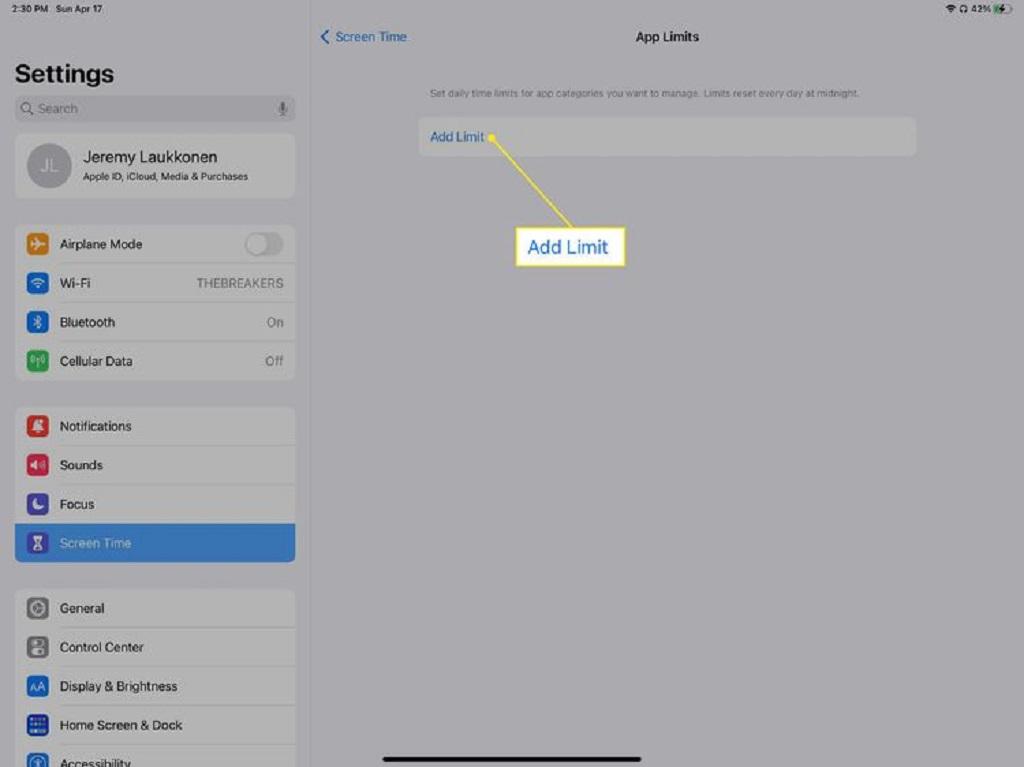 نحوه قرار دادن رمز عبور روی برنامههای آیپد 6