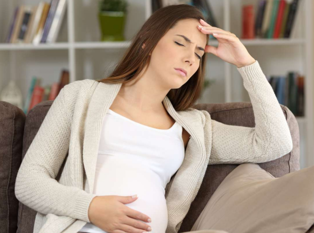 دلایل معده درد دوران بارداری 