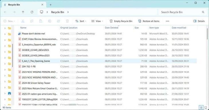 روشهای بازیابی فایلهای حذفشده در مایکروسافت ورد 2