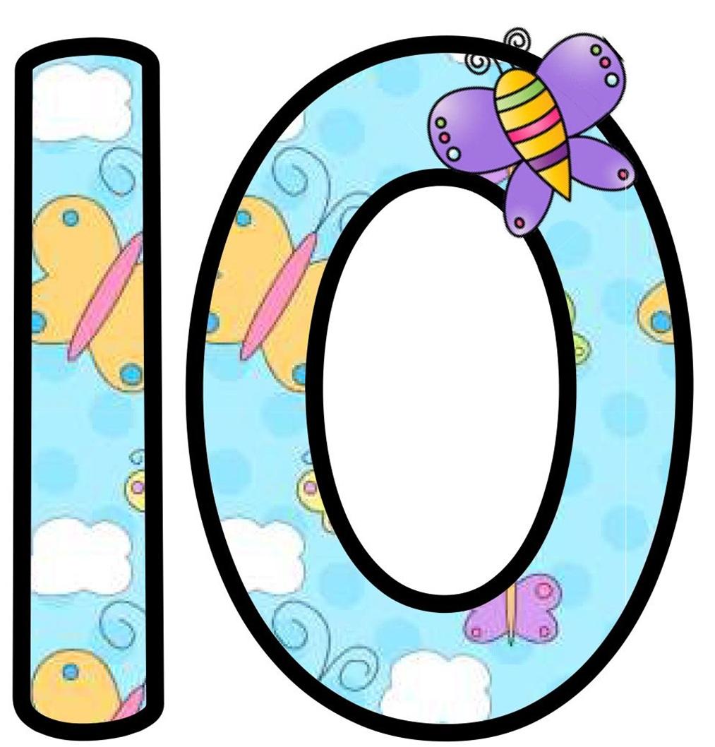نقاشی با عدد 10 انگلیسی کلاس اول 4