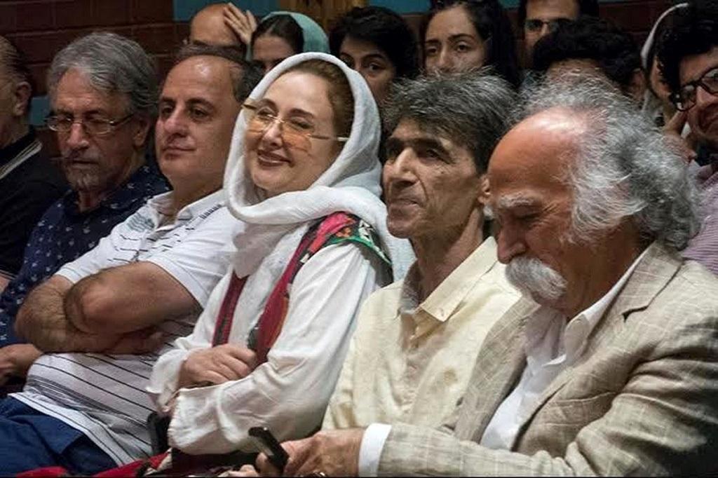 ناصر تقوایی در کنار کتایون ریاحی 