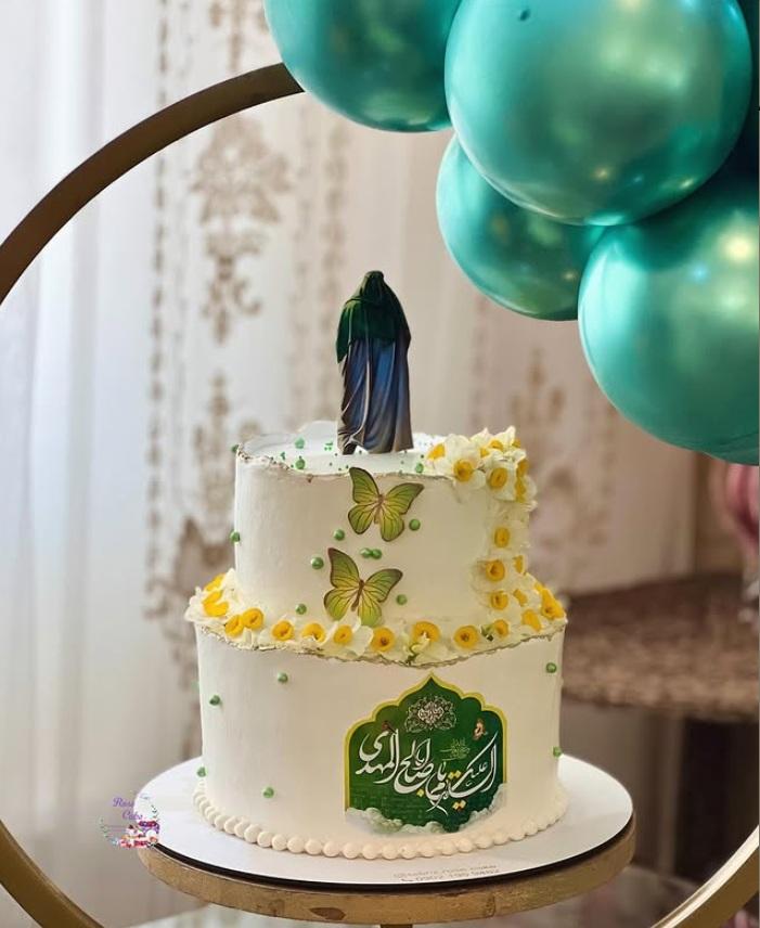 مدل کیک نیمه شعبان مستطیل 3