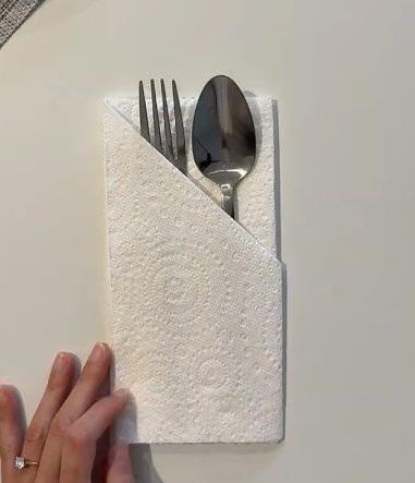 مدل تزیین دستمال سفره یکبار مصرف 1