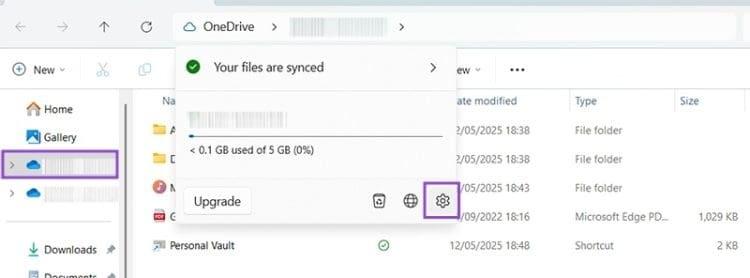 نحوه جلوگیری از همگام‌سازی یک پوشه توسط OneDrive 2