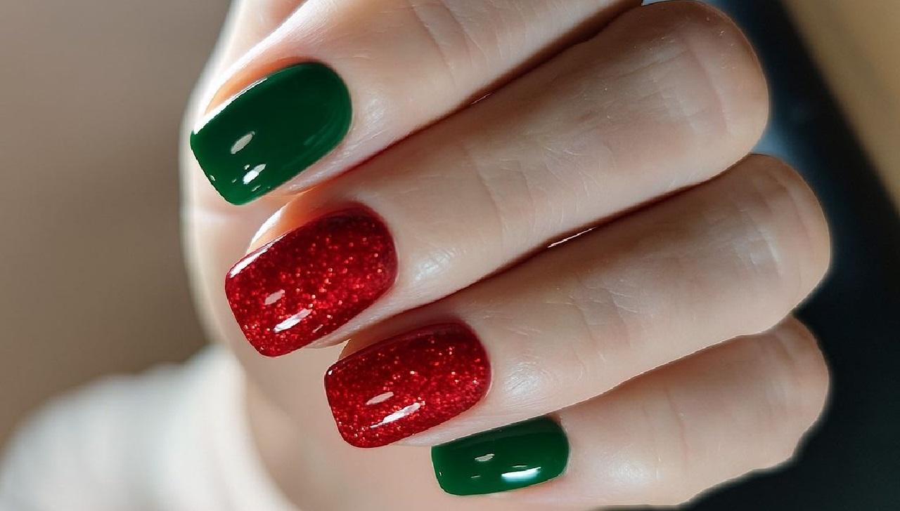 طراحی ناخن یلدایی ساده 3