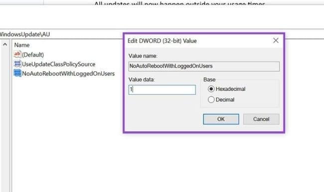 جلوگیری از ریستارت شدن ویندوز بعد از آپدیت 6