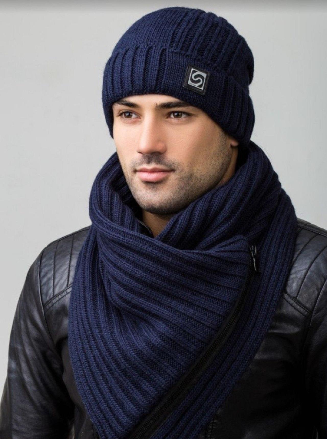 مدل کلاه بافتنی پسرانه ست زمستانی 4