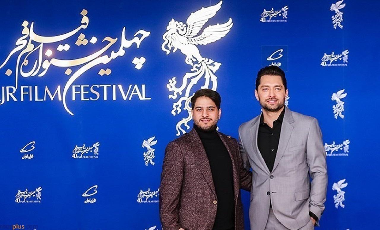 کاظم دانشی و بهرام رادان در چهلمین جشنواره فیلم فجر