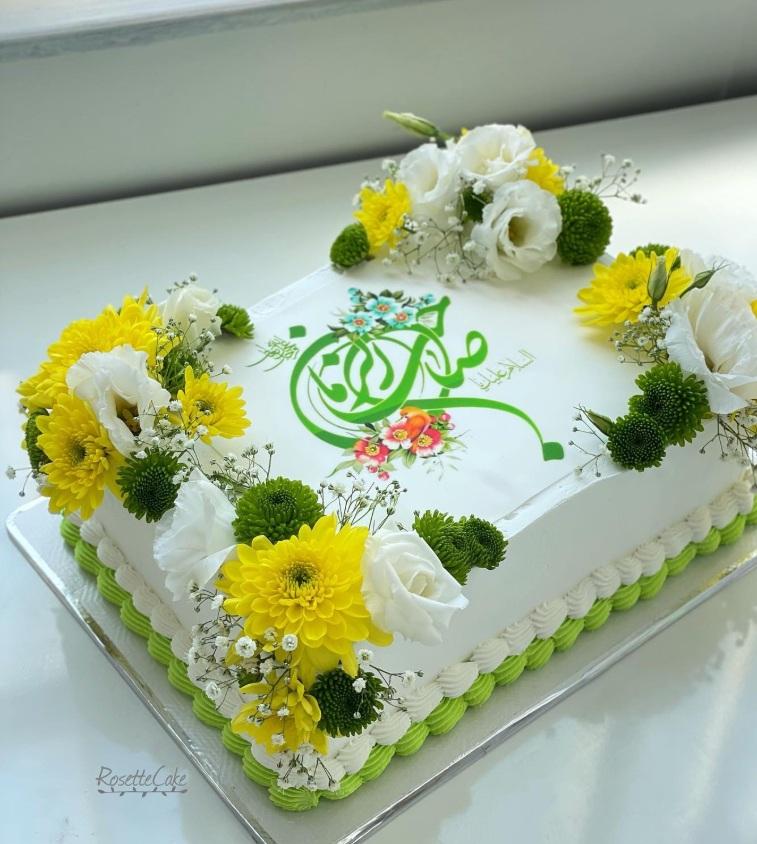 تزیین کیک برای نیمه شعبان 1