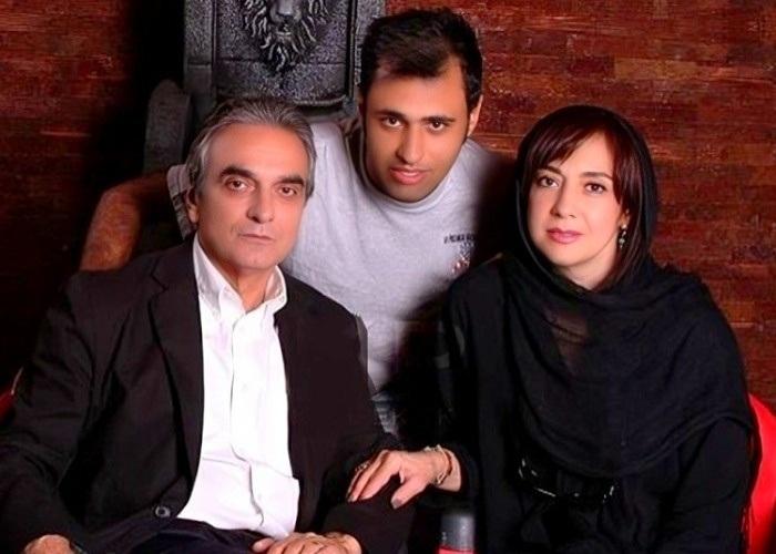همایون ارشادی و همسر و پسرش