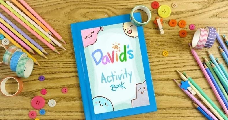 نحوه ساخت کتاب فعالیت برای بچه ها 9