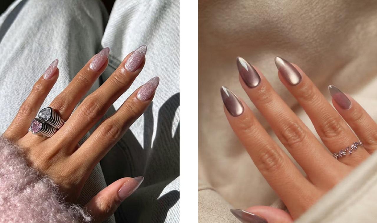 ناخن‌ های طرح چشم گربه‌ای 1