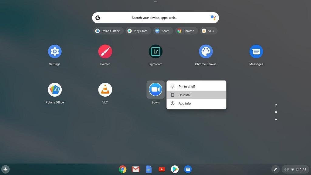 نحوه حذف برنامه ها در کروم بوک؛ نصب و بازیابی نرم افزار در Chromebook