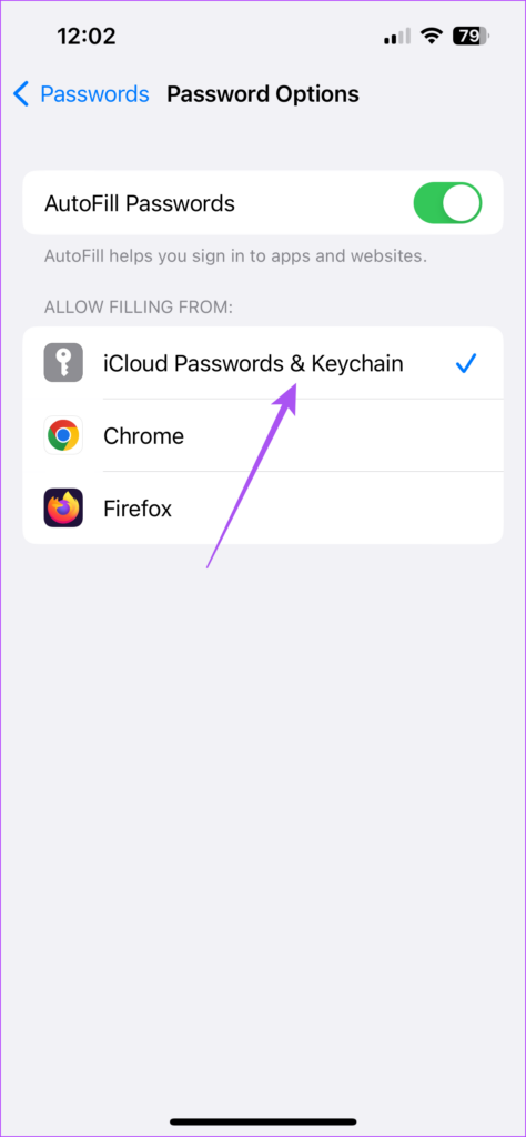 نحوه فعال کردن AutoFill Passwords از iCloud Keychain در iPhone و iPad 5