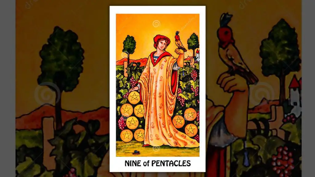 تفسیر دقیق و کامل Nine of Pentacles