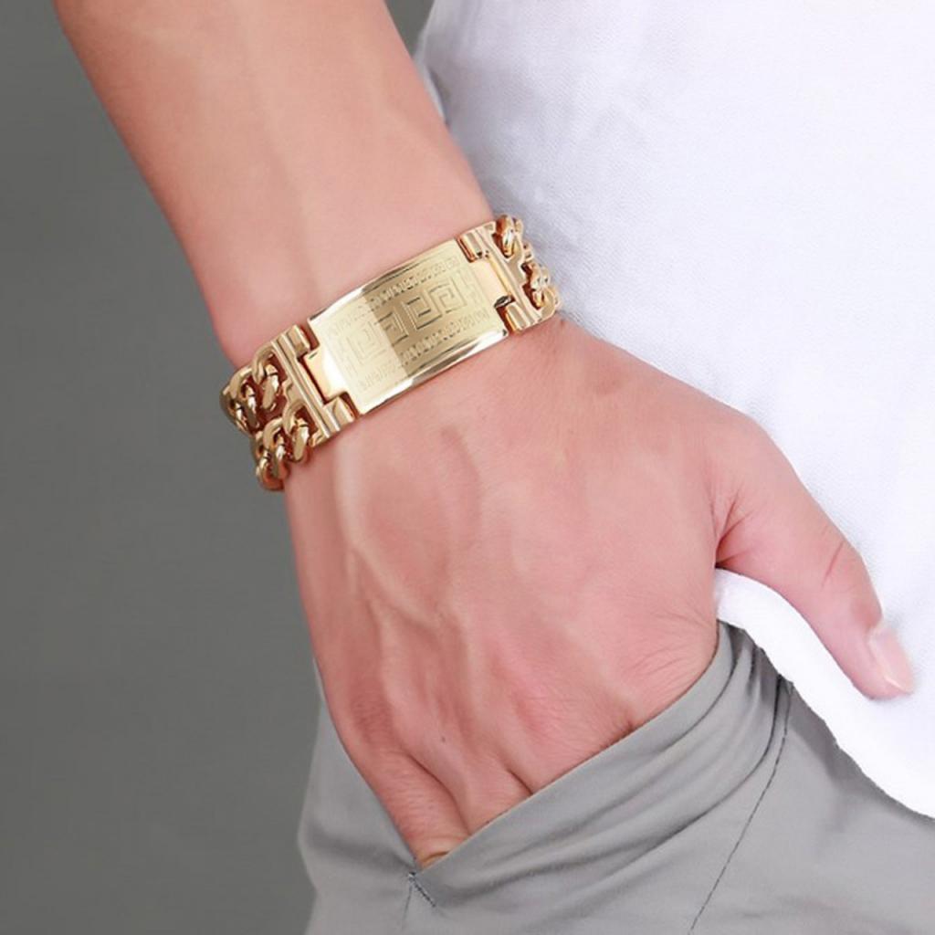  9 مدل دستبند طلا مردانه
