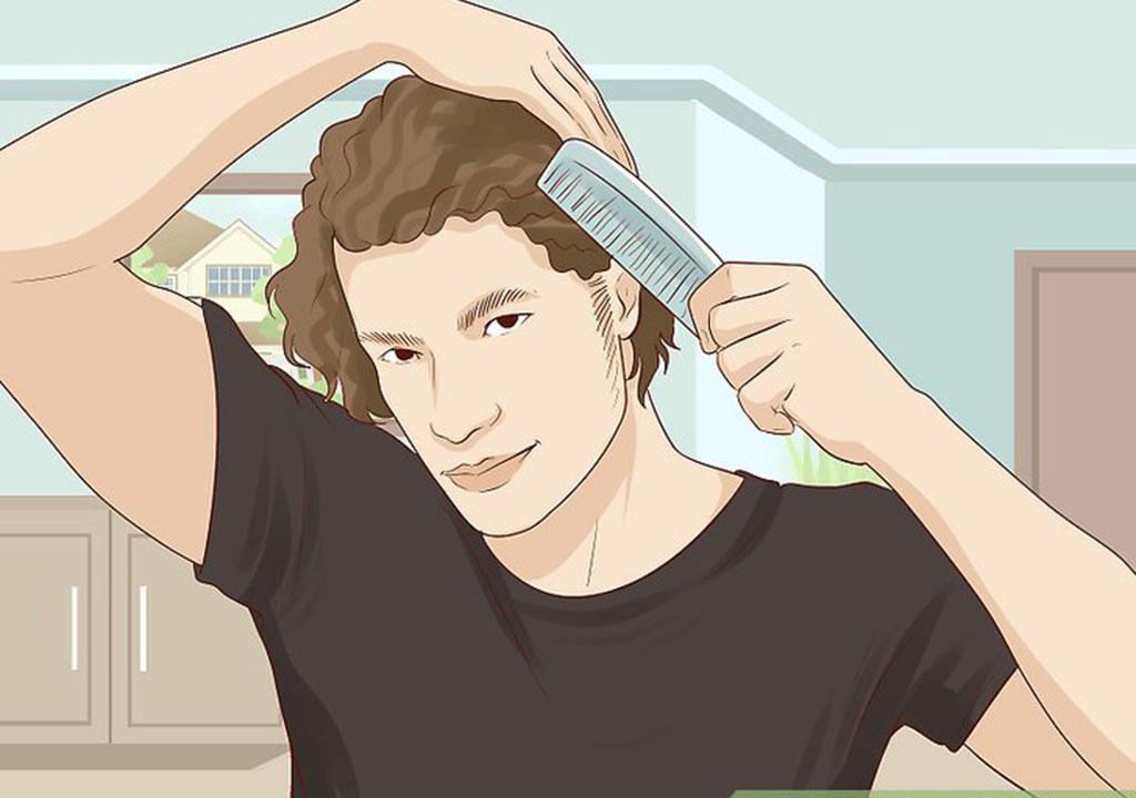 حالت دادن موی فر مردانه