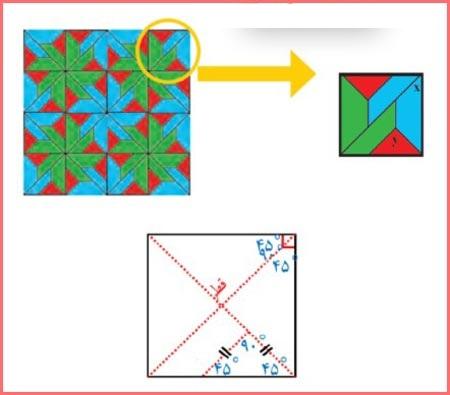 حل تمرین صفحه 45 ریاضی هشتم 4