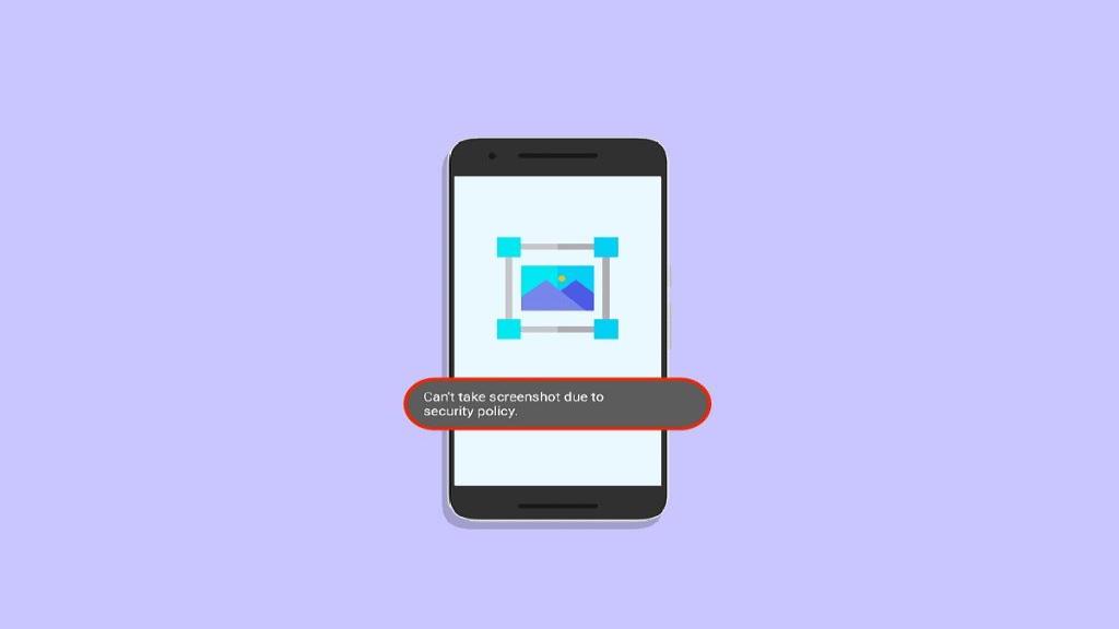 رفع مشکل محدودیت اسکرین شات به دلیل سیاست امنیتی در گوشی