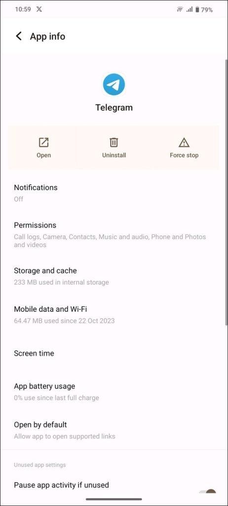 نحوه رفع خطای عدم ارسال پیام در تلگرام 13