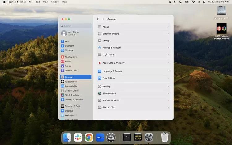 نحوه نصب خودکار درایو شبکه در macOS 2