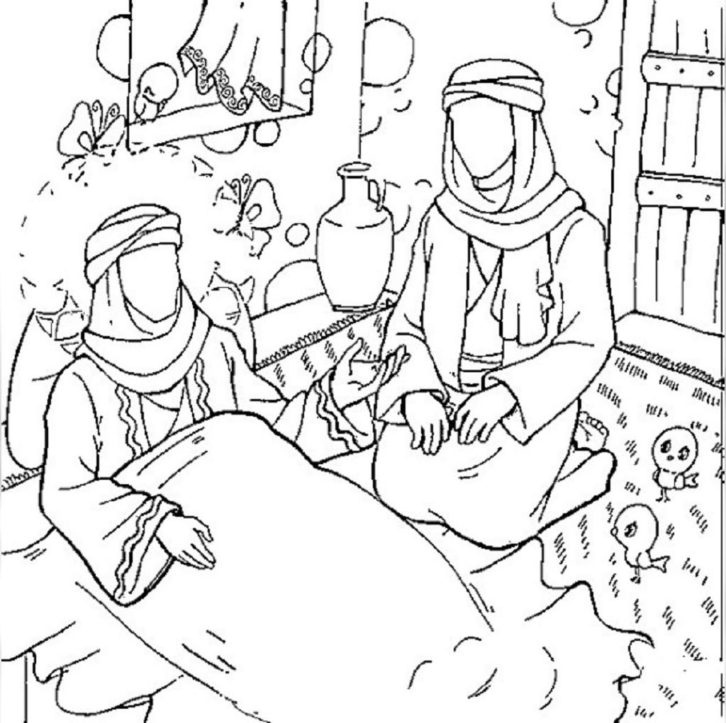 نقاشی شهادت حضرت فاطمه سخت 2