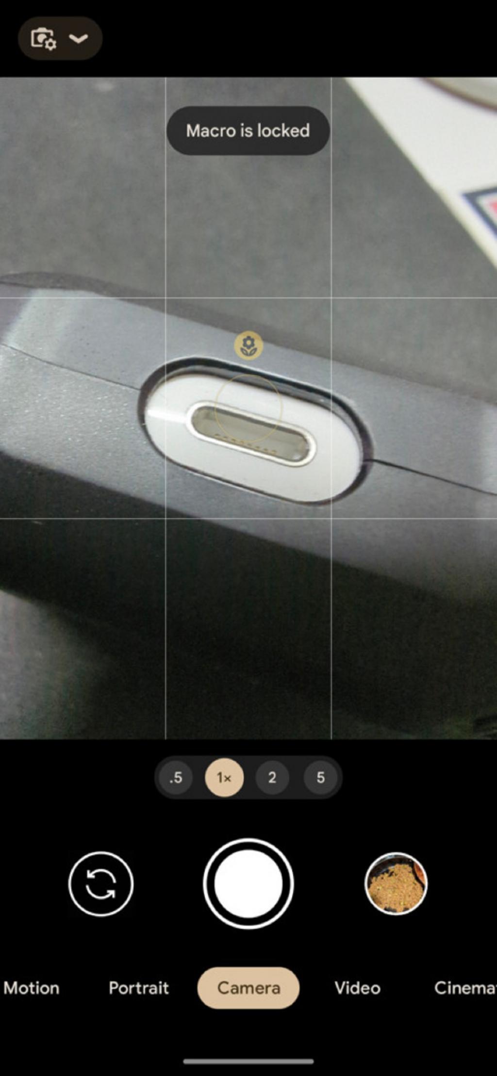 فعال کردن قابلیت حالت ماکرو یا Macro Mode دوربین گوشی پیکسل3