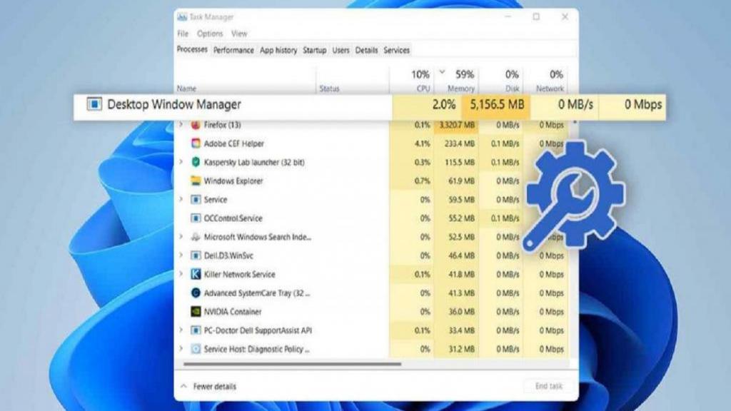 حل مشکل مصرف زیاد GPU برای پردازش Desktop Window Manager