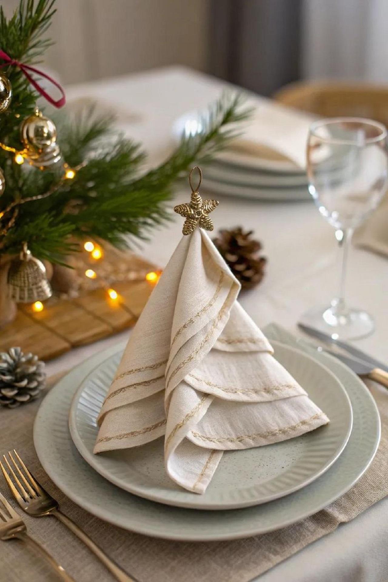 مدل تزیین دستمال سفره یکبار مصرف6