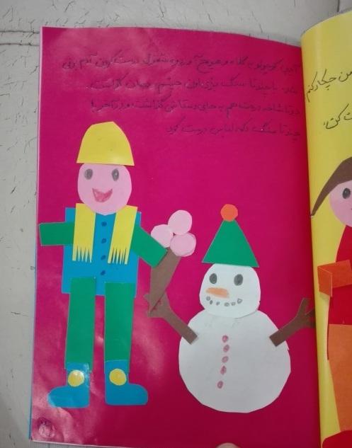 ساخت کتاب داستان با نقاشی برای مدرسه 4