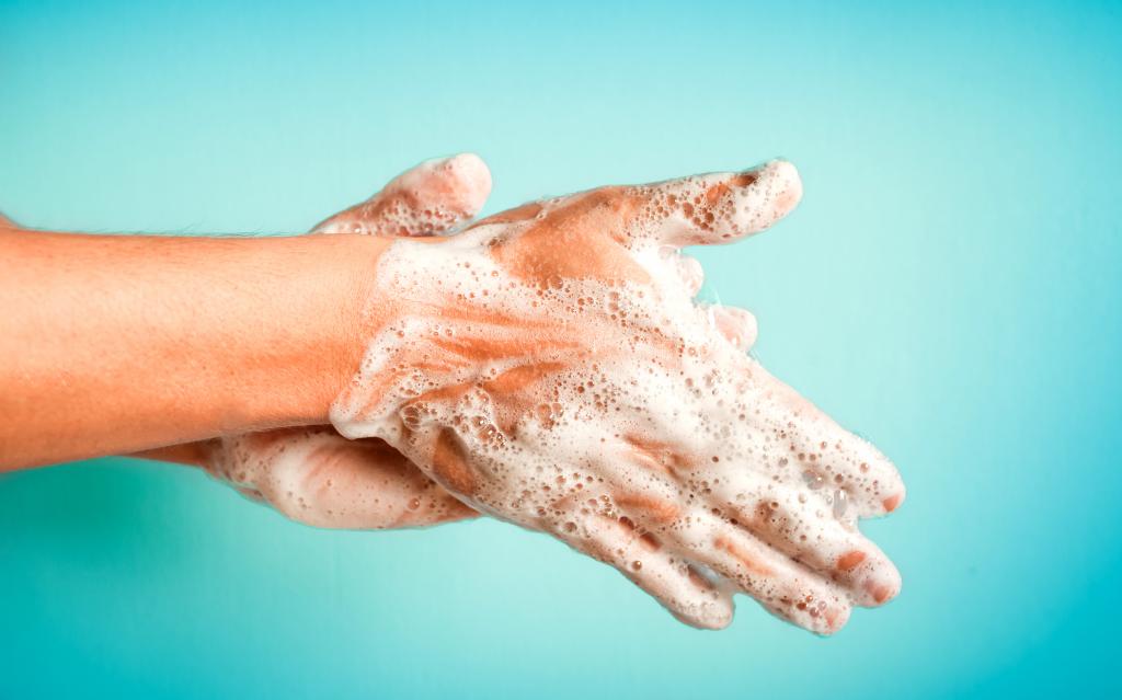 دست های خود را خوب بشویید