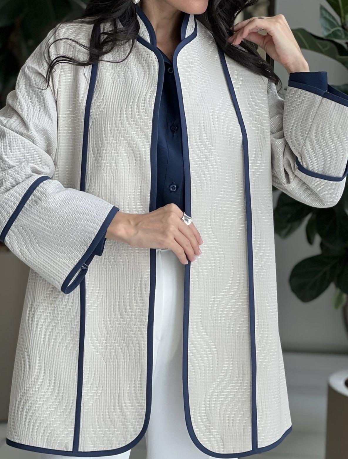 مدل مانتو ژاکارد جدید 4