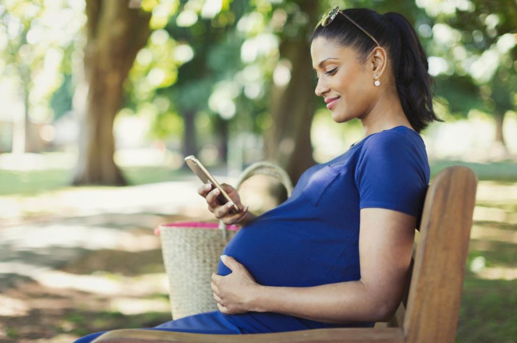استفاده از گوشی در دوران حاملگی
