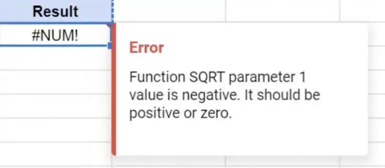 رایج ترین خطاهای تجزیه فرمول در Google Sheets 3