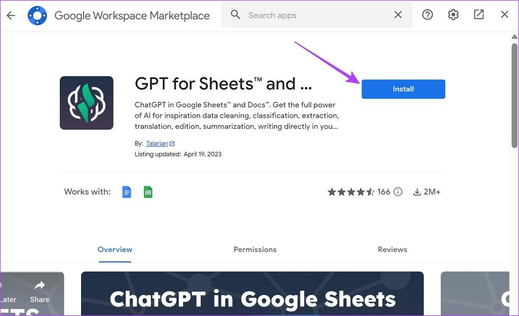 نحوه استفاده از ChatGPT در Google Sheets
