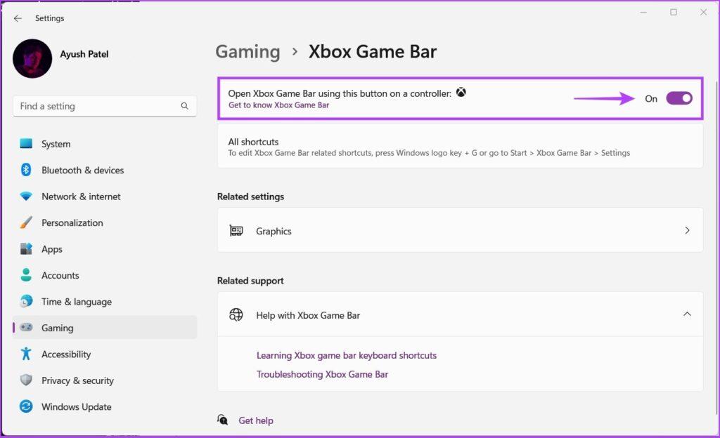 رفع مشکل کار نکردن Game Bar ایکس باکس در ویندوز 3